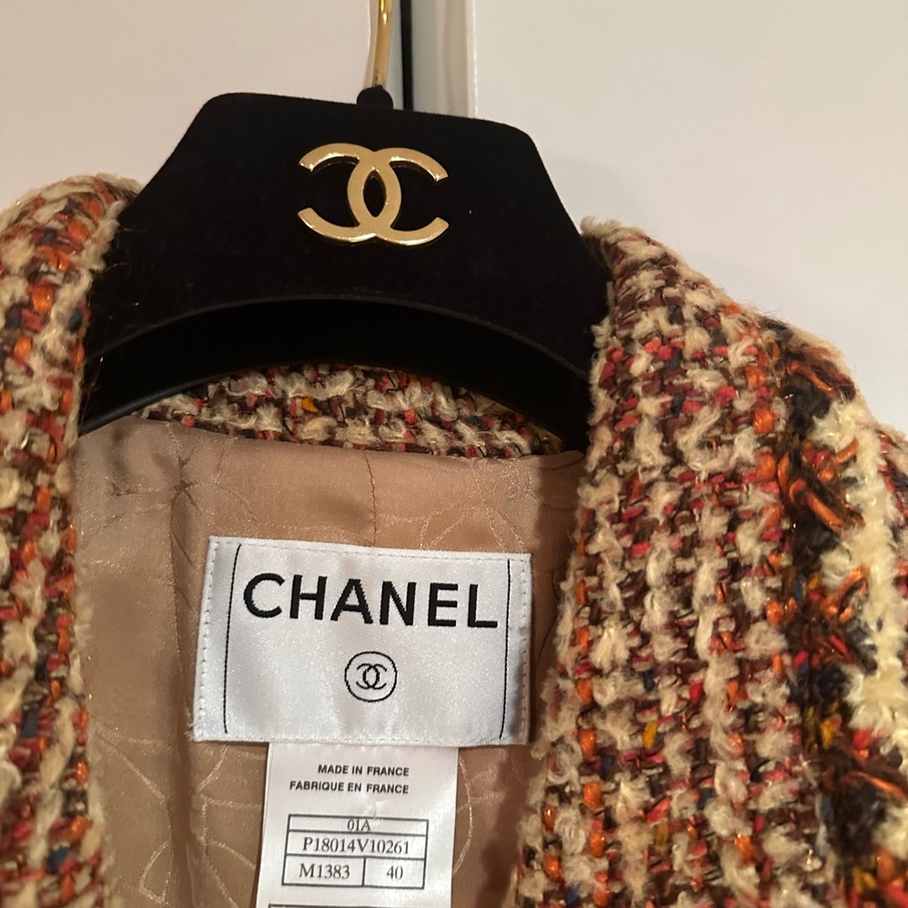 Chanel Women's Tweed Coat